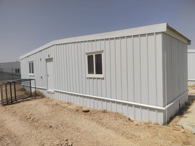 Portable site office cabin manufactured by DENEVA